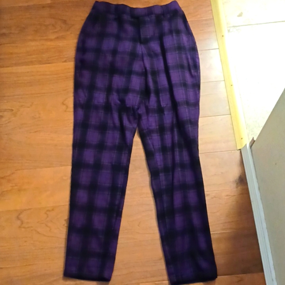 Hot Topic Purple and Black Pants